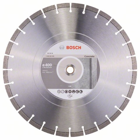 BOSCH DIAMOND CUTTING DISC BEST FOR CONCRETE 400 MM X 25.4 MM